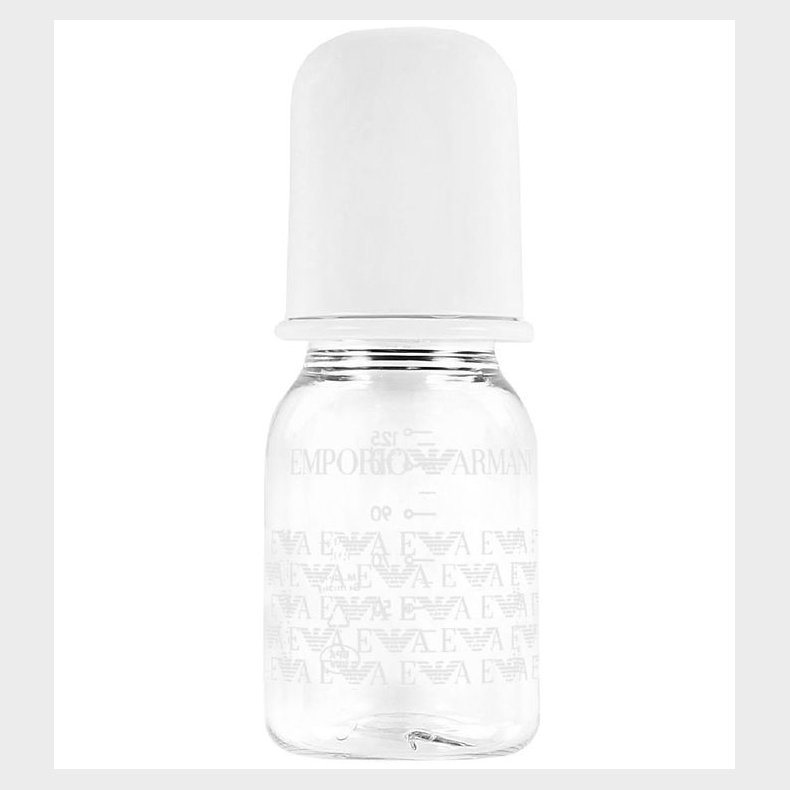 Emporio Armani Sutteflaske - Plast/Silikone - 125 ml - Hvid