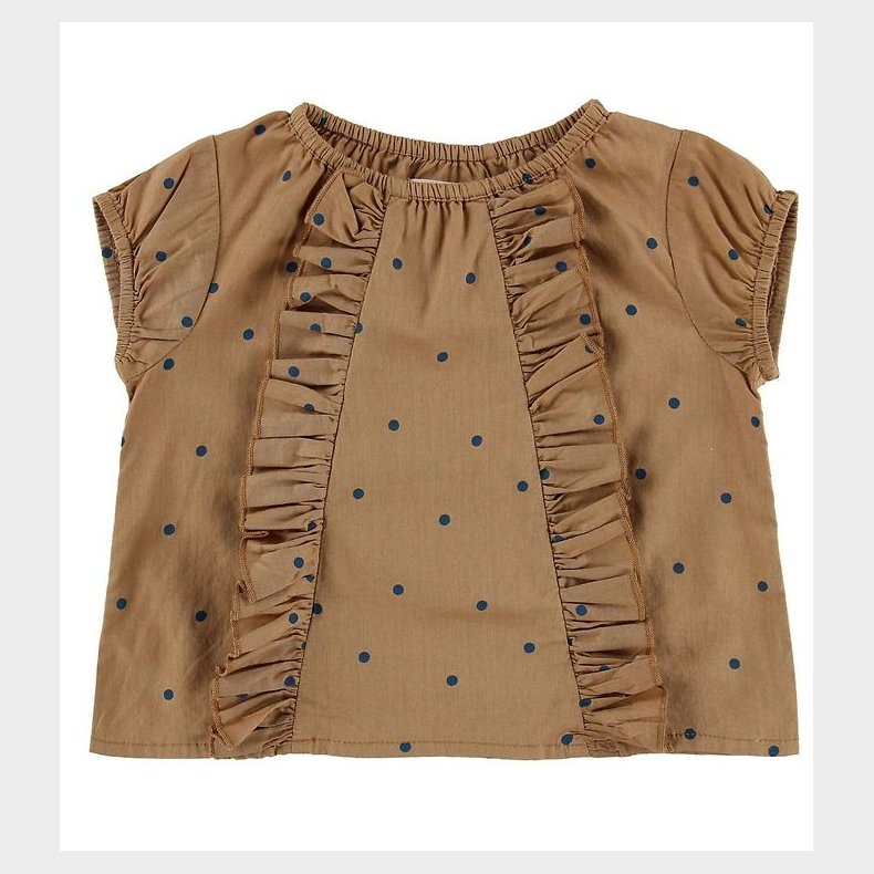 MarMar Top - Twilla - Caramel Dot