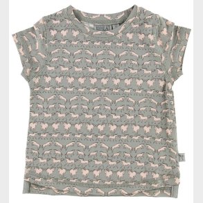 Wheat T-shirt - Nicola - Light Grey m. Heste