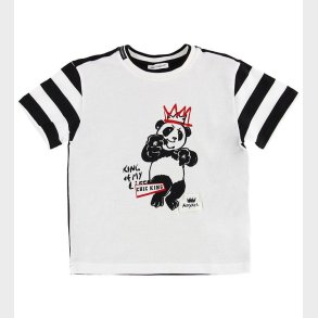 Dolce & Gabbana T-shirt - Sort/Hvid m. Panda
