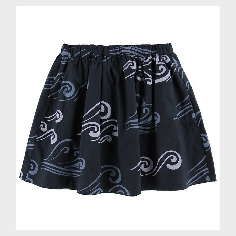 Emporio Armani Nederdel - Navy m. Print