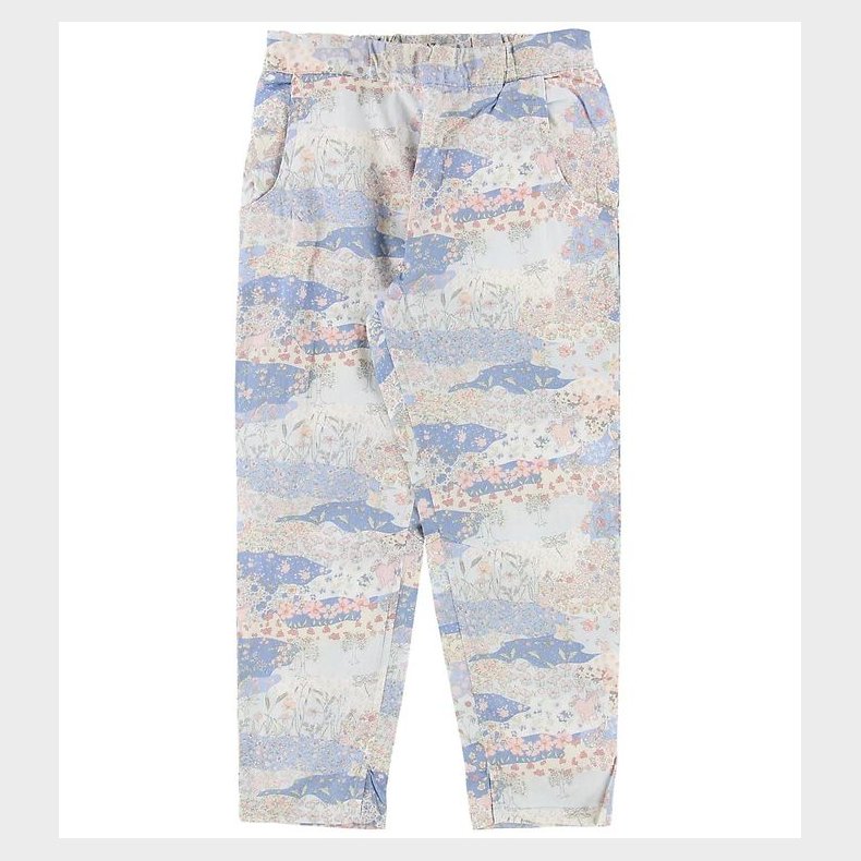 Wheat Bukser - Elna - Bl m. Print