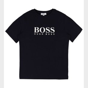 BOSS T-shirt - Navy m. Logo