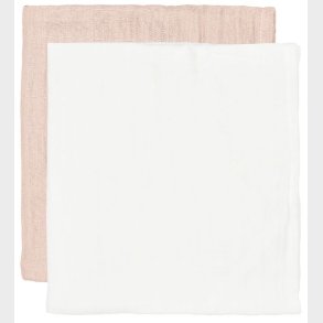 CAMA Copenhagen Stofbleer - 2-pak - 65x40 - Hvid/Pudder
