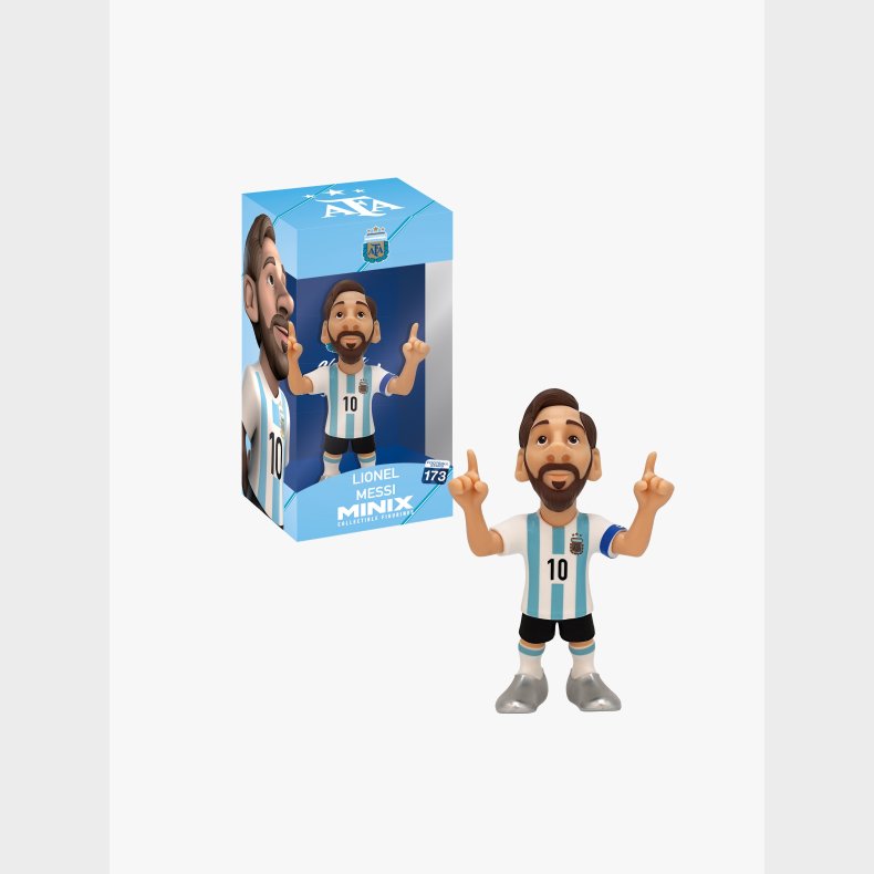 Minix Fodbold Samlerfigur Messi Argentina