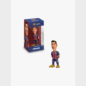 Minix Fodbold Samlerfigur Lewandowski FC Barcelona