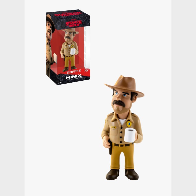 Minix Stranger Things Samlerfigur Hopper