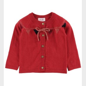 Noa Noa miniature Cardigan - Rd/Guld m. Sljfe