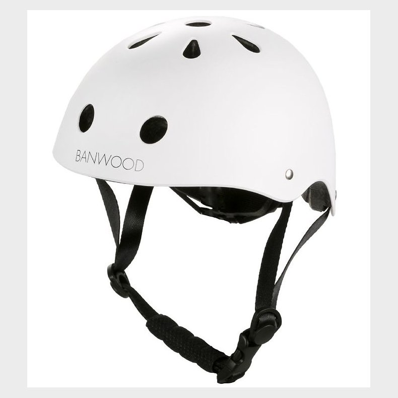 Banwood Cykelhjelm - Classic - Hvid