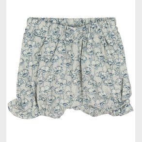 En Fant Shorts - Creme m. Blomster