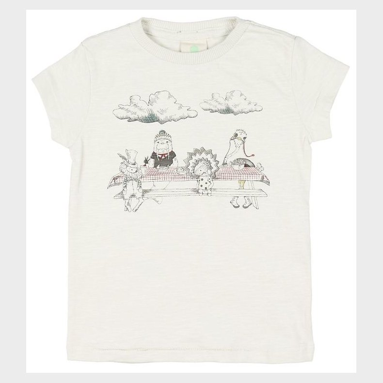 En Fant T-shirt - Creme m. Print