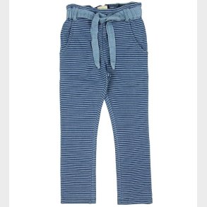 En Fant Bukser - Blmeleret m. Striber