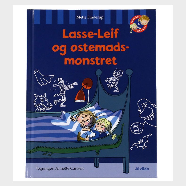 Alvilda Bog - Lasse-Leif & Ostemads-Monstret - Dansk