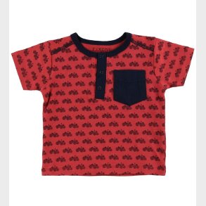 Fixoni T-shirt - Cardinal m. Traktorer