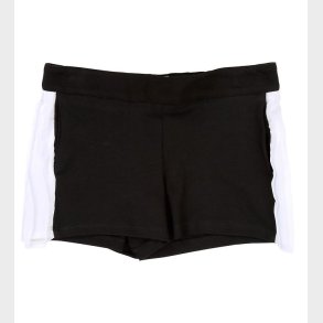 Karl Lagerfeld Shorts - Sort/Hvid m. Fl�ser