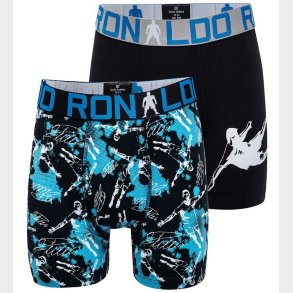Ronaldo Boxershorts - 2-pak - Sort m. Print