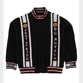 Dolce & Gabbana Cardigan - Sort m. Logo
