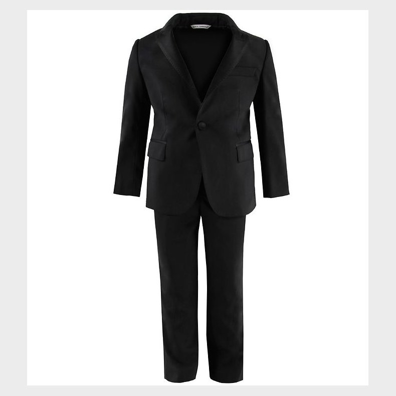 Dolce & Gabbana Jakkest - Uld/Viskose - Sort