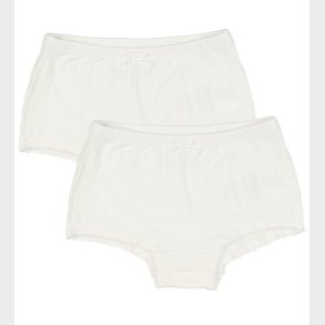 Minymo Hipsters - 2-pak - Bambus - Hvid