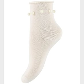 Condor Strmper - Hvid m. Perler