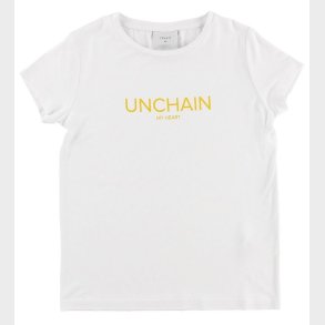 Grunt T-shirt - Eva - Hvid m. Tekst