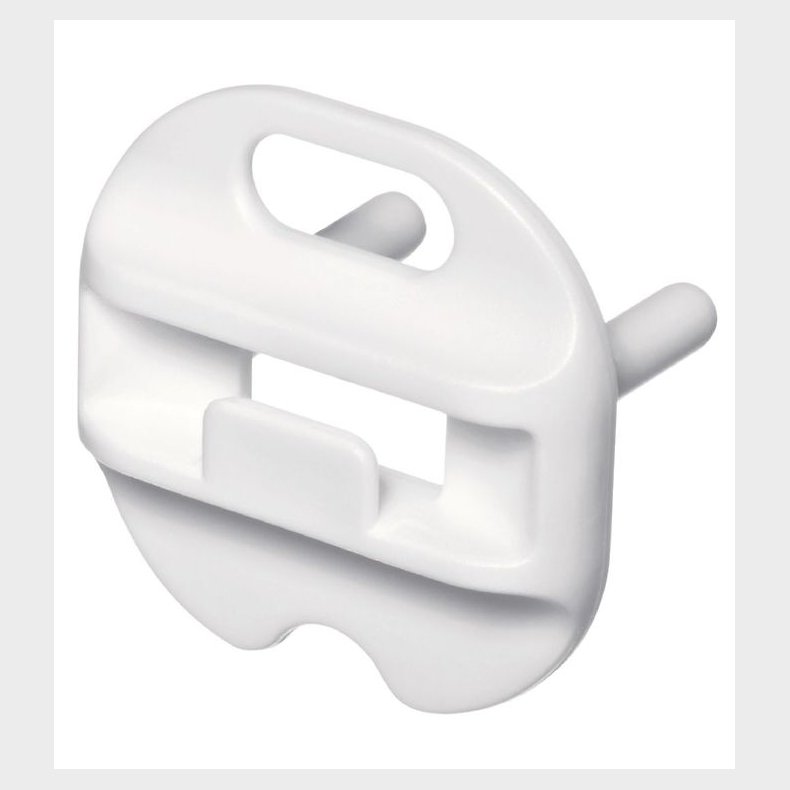 Reer Stikkontakt-sikring - 6 stk - Hvid