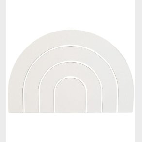 That's Mine Vgdekoration - Regnbue - 17x27 - Hvid