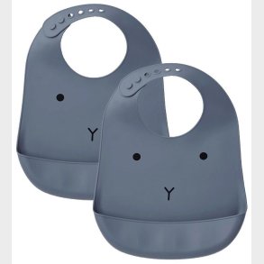 Liewood Hagesm�k - 2-pak - Silikone - Tilda - Bl� m. Kanin