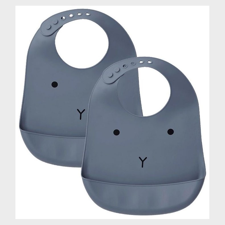 Liewood Hagesm�k - 2-pak - Silikone - Tilda - Bl� m. Kanin