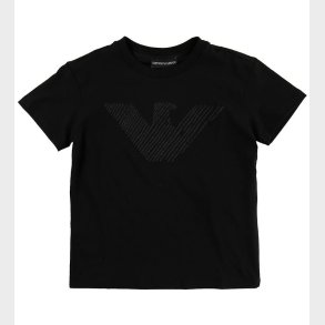 Emporio Armani T-shirt - Sort m. Logo