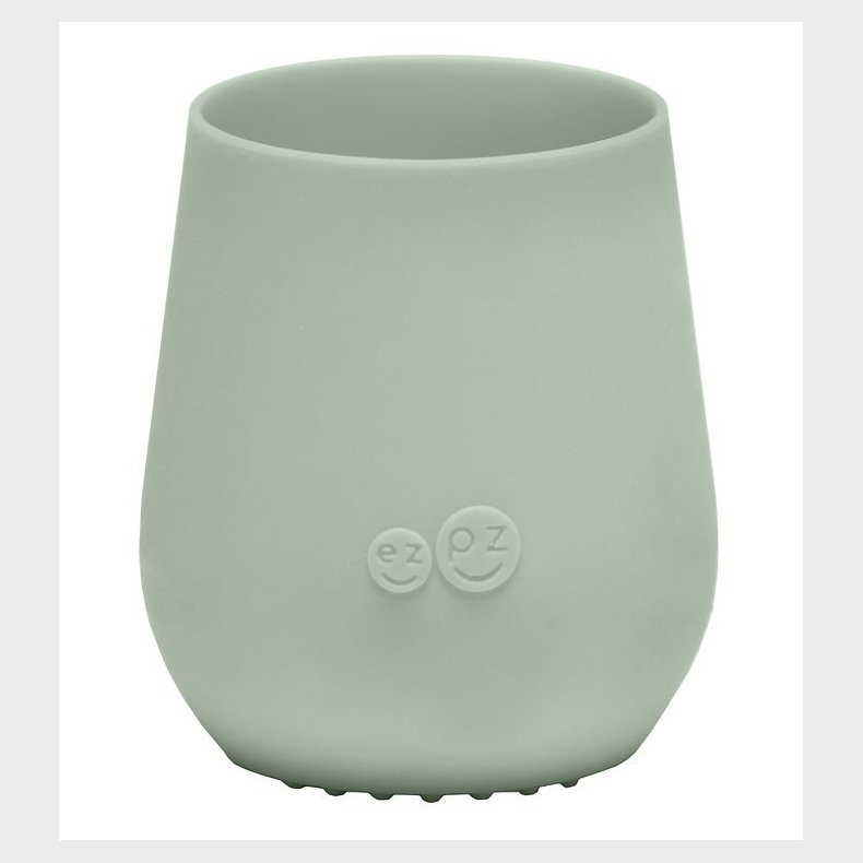 EzPz Tiny Cup - Silikone - Stvet Grn