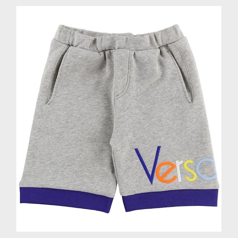 Young Versace Shorts - Sweat - Grmeleret m. Tekst