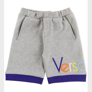 Young Versace Shorts - Sweat - Grmeleret m. Tekst