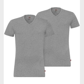 Levis T-shirt - 2-pak - V-Neck - Grmeleret