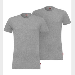 Levis T-shirt - 2-pak - Crew Neck - Grmeleret