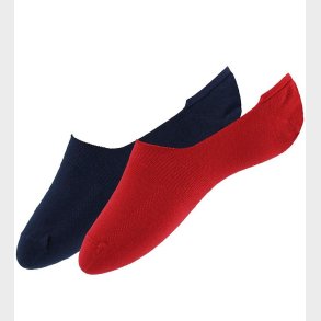 Levis Footies - 2-pak - Low Rise - Rd/Navy