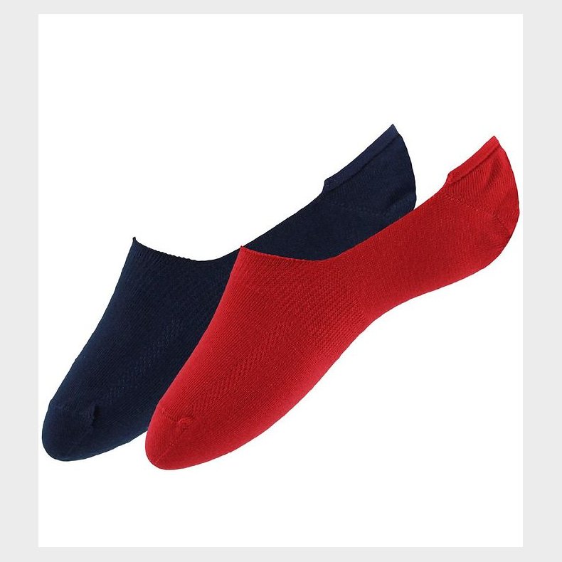 Levis Footies - 2-pak - Low Rise - Rd/Navy