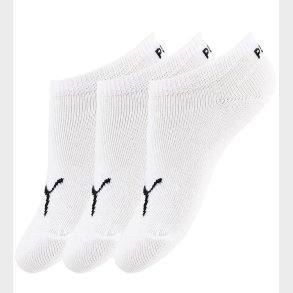 Puma Ankelstrmper - 3-pak - Invisible - Hvid