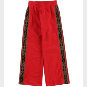Fendi Kids Bukser - Rd m. Stribe/Knapper