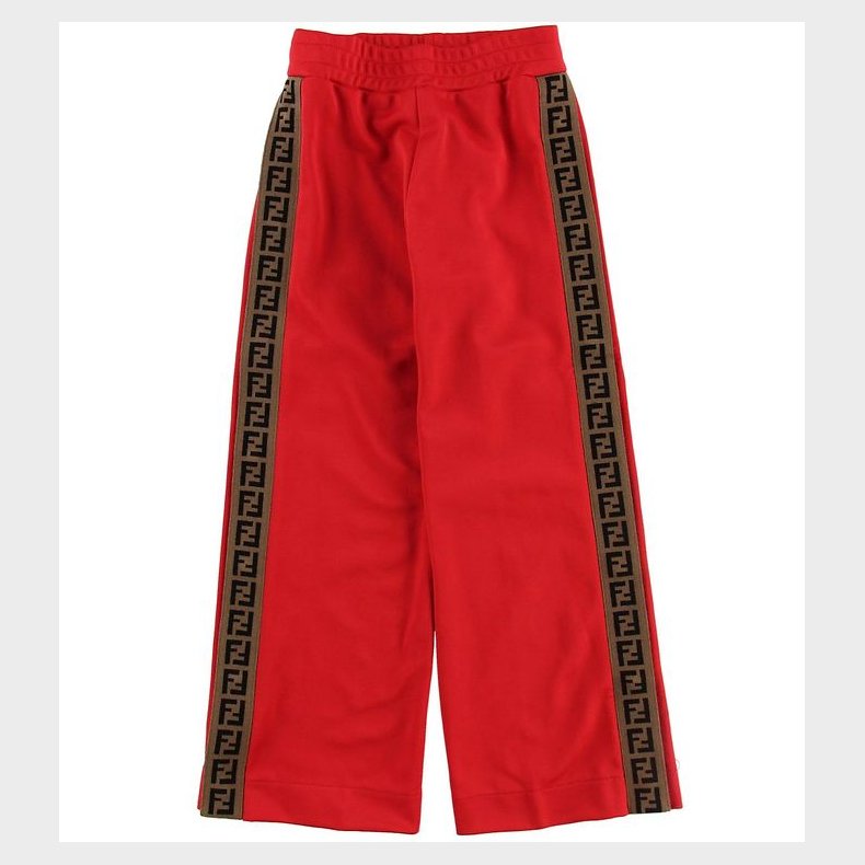Fendi Kids Bukser - Rd m. Stribe/Knapper
