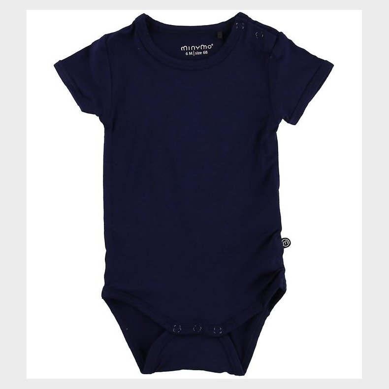 Minymo Body k/� - Bambus - Navy