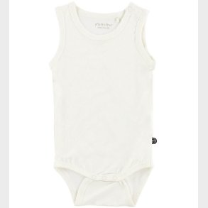 Minymo Body u/� - Bambus - Hvid
