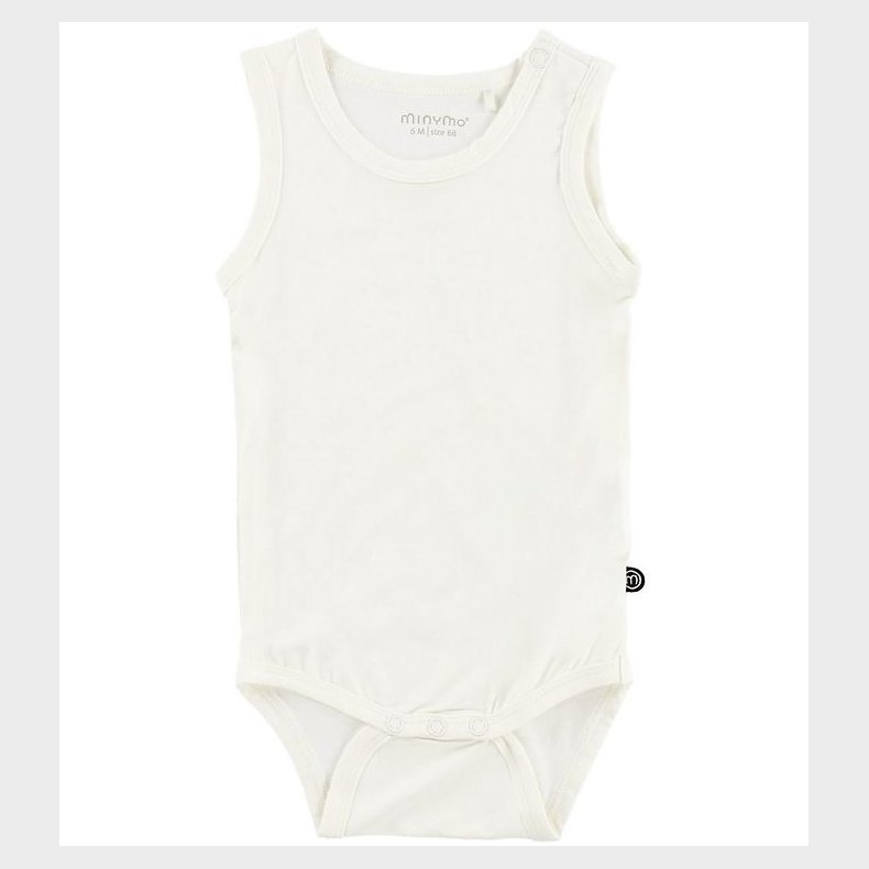 Minymo Body u/� - Bambus - Hvid