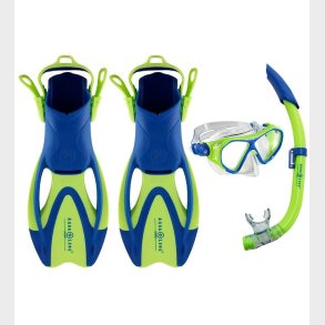 Aqua Lung Dykkerst - Urchin Jr - Bl/Lime
