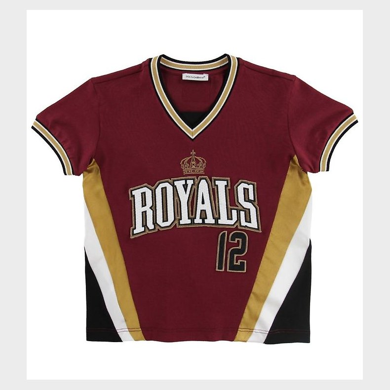 Dolce & Gabbana T-shirt - Bordeaux m. Print