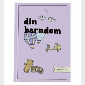 Simone Thorup Eriksens Bog - Lilla - Din Barndom - Dansk