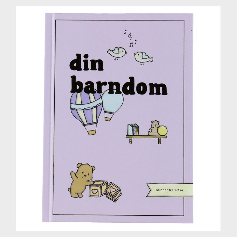 Simone Thorup Eriksens Bog - Lilla - Din Barndom - Dansk