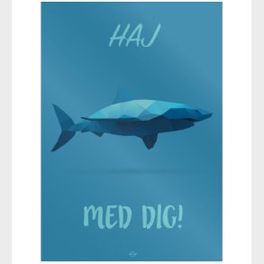 Citatplakat Plakat - B2 - Haj Med Dig