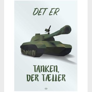 Citatplakat Plakat - B2 - Tanken