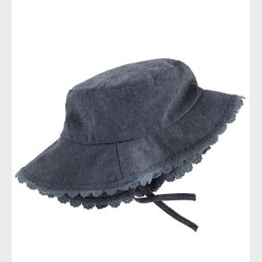 Melton Bllehat - UV30 - Denim m. Blonde